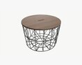 Coffee Table Helena Round 03 3D модель