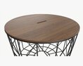 Coffee Table Helena Round 03 Modelo 3D