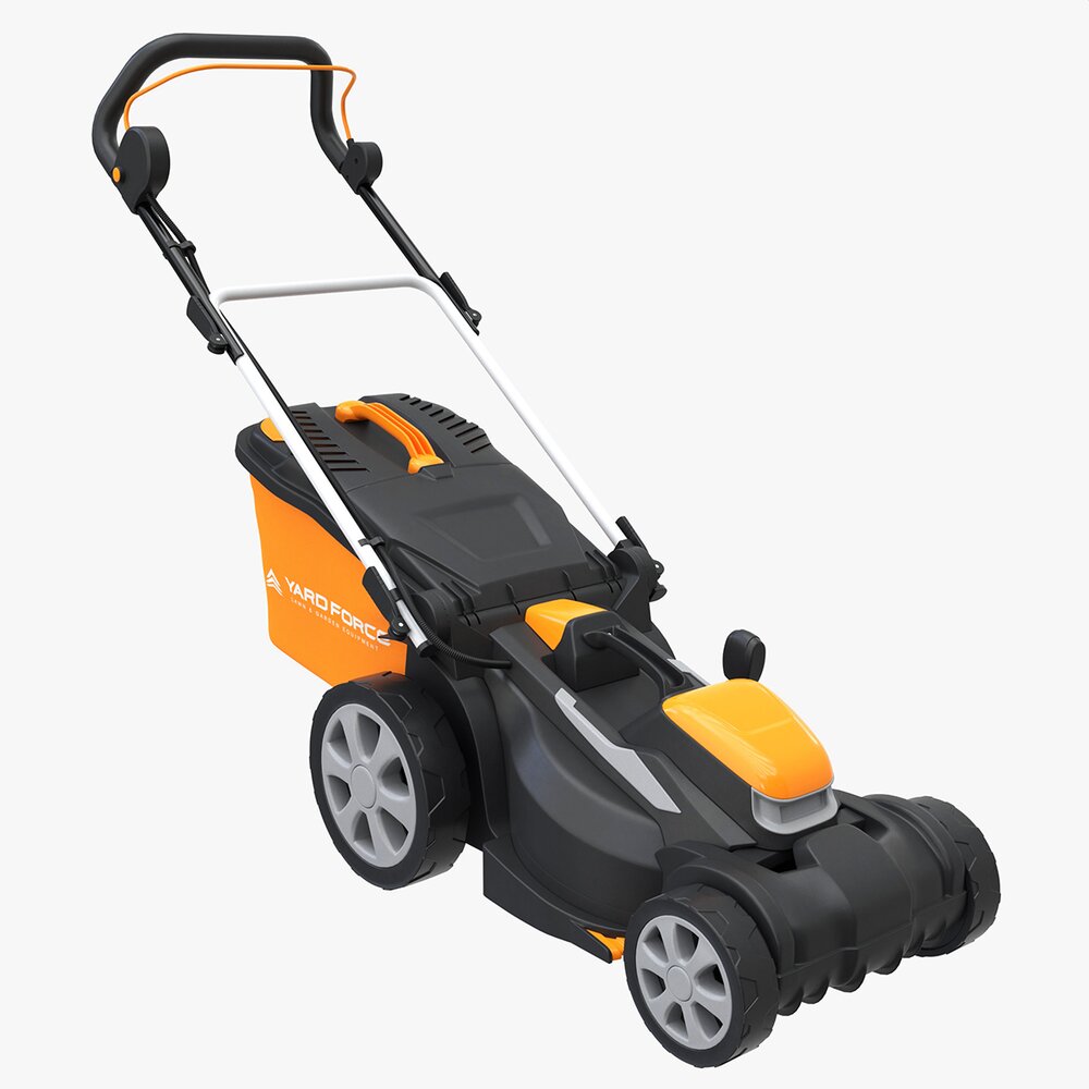 Cordless Lawnmower Yard Force LM G34A 3D model