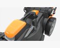 Cordless Lawnmower Yard Force LM G34A Modelo 3d