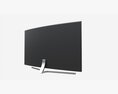 Curved Smart TV 55 Inch 3D 모델 