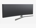 Curved Smart TV 65 Inch 3d model
