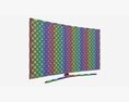 Curved Smart TV 65 Inch 3D 모델 