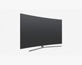 Curved Smart TV 78 Inch 3D 모델 