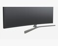 Curved Smart TV 78 Inch Modello 3D