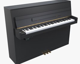 Digital Piano Musical Instruments 06 Modello 3D