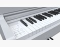Digital Piano Musical Instruments 07 Modello 3D