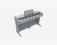 Digital Piano Musical Instruments 08 Modello 3D