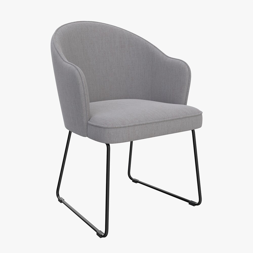 Dining Chair Mitzie 3D model