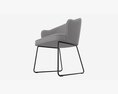 Dining Chair Mitzie Modello 3D
