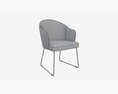 Dining Chair Mitzie 3d model