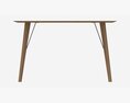 Dining Table Helena Rectangle 3d model