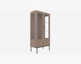 Display Cabinet Angus 3D-Modell