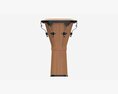 Djembe Drum African Musical Instruments 3D-Modell