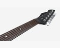 Electric Guitar 01 3D 모델 