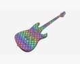 Electric Guitar 01 3D модель