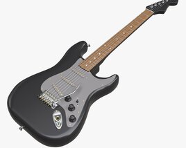 Electric Guitar 03 3D model