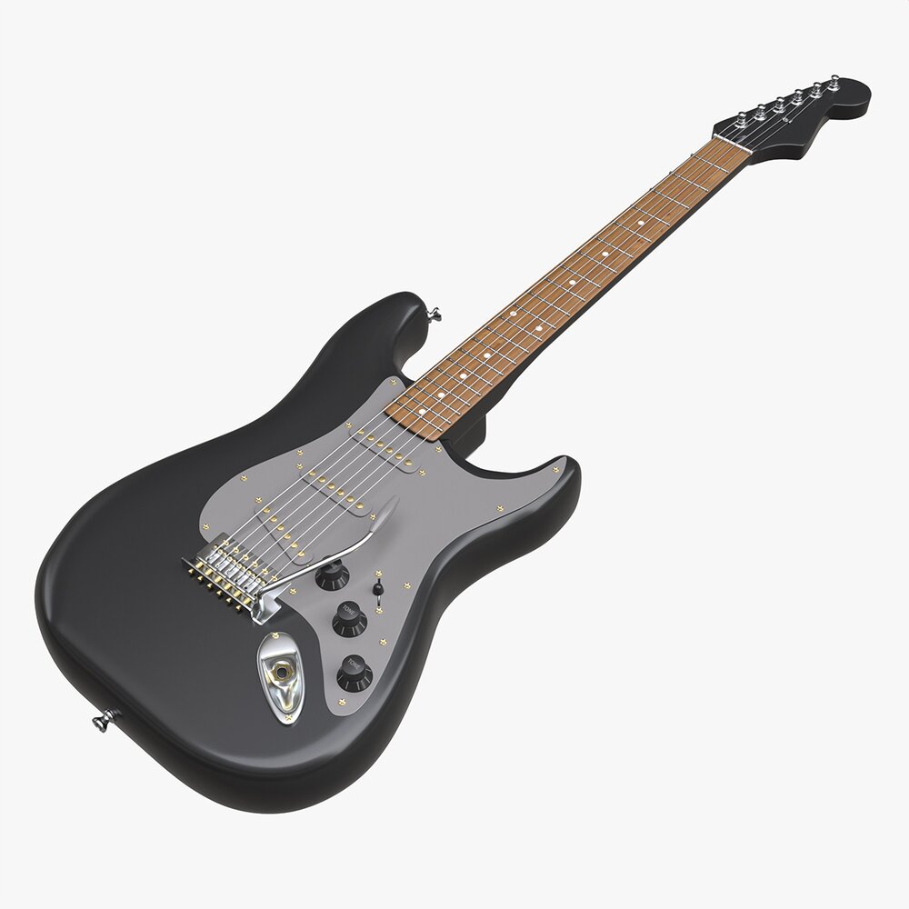 Electric Guitar 03 3D 모델 