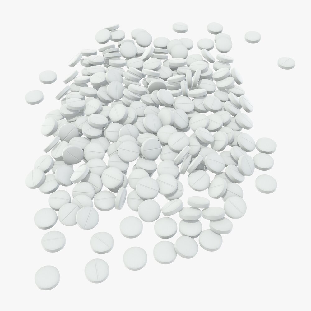 Medicine Pills 06 3D 모델 
