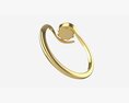 Gold Diamond Ring Jewelry 05 Modelo 3D