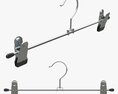 Hanger For Clothes Stainless Steel 3d model
