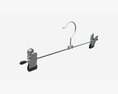 Hanger For Clothes Stainless Steel Modelo 3D