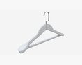 Hanger For Clothes Wooden 01 Light Modelo 3D