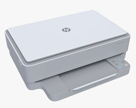 HP Envy 6055e All-in-One Printer 3D 모델 