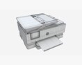 HP OfficeJet Pro 8035e All-in-One Printer 3D-Modell