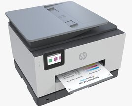 HP OfficeJet Pro 9025e All-in-One Printer Modello 3D