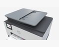 HP OfficeJet Pro 9025e All-in-One Printer 3D模型