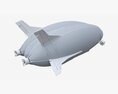 Hybrid Air Vehicle Airlander 3D模型