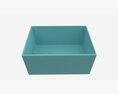 Jewelry Box With Ribbon 3d model