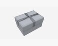 Jewelry Box With Ribbon Modelo 3d