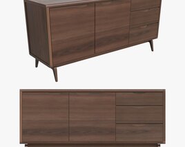Large Sideboard Ercol Lugo 3D-Modell