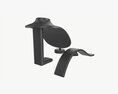 Leather Jewelry Display Stands Modelo 3d
