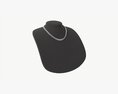 Mannequin Leather For Necklace Jewelry 3d model