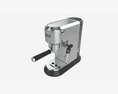 Manual Espresso Maker Delonghi EC685R Steel Modelo 3D