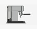 Manual Espresso Maker Delonghi EC685R Steel Modelo 3d