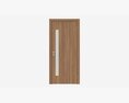 Modern Wooden Interior Door With Furniture 002 3Dモデル