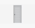 Modern Wooden Interior Door With Furniture 004 3Dモデル