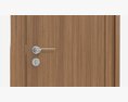 Modern Wooden Interior Door With Furniture 013 Modèle 3d