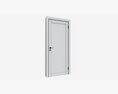 Modern Wooden Interior Door With Furniture 013 3Dモデル
