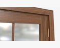 Modern Wooden Interior Door With Furniture 014 3D 모델 