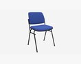 Office Chair With Fabric Seat Modelo 3D