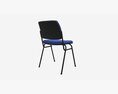 Office Chair With Fabric Seat 3D 모델 
