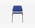 Office Chair With Fabric Seat 3D 모델 