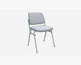Office Chair With Fabric Seat Modelo 3d