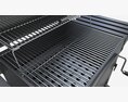 Outdoor Barbecue Charcoal Portable Grill 3D модель