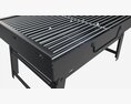 Outdoor Barbecue Folding Portable Grill 3D模型
